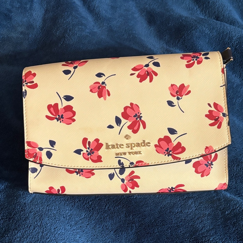 Kate Spade Staci Floral Tea Garden Toss Dual Crossbody bag - Picture 2 of 3